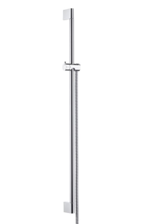 Hansgrohe-HG-Brausenstange-UnicaCrometta-900mm-chrom-mit-Metaflex-1600mm-27614000 gallery number 1